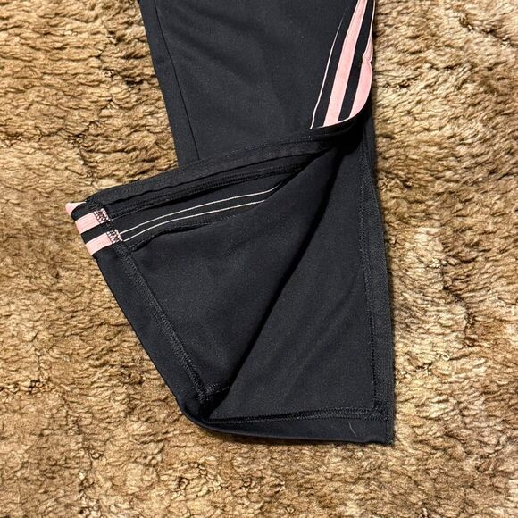 Adidas Three Stripe Sweatpants Joggers Messi Black / Pink XLarge - Picture 5 of 8